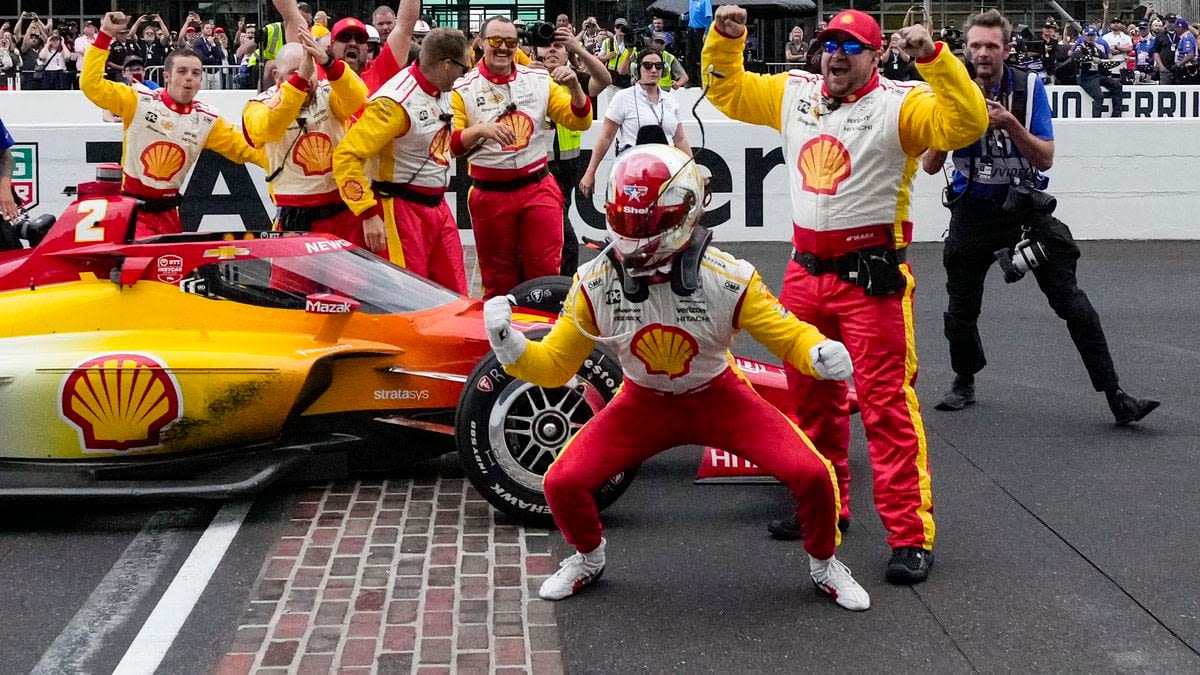 Josef Newgarden becomes first back-to-back Indy 500 winner in 22 years