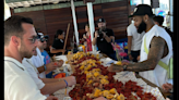 Odell Beckham Jr has crawfish boil with Duke Riley to celebrate Dolphins deal