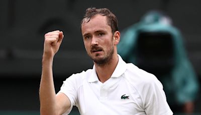 Wimbledon 2024: Daniil Medvedev holds off sickly Jannik Sinner in marathon quarter-final showdown