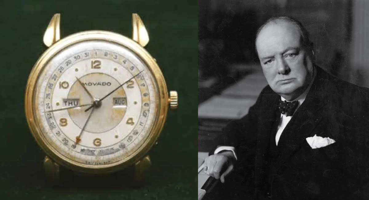 Winston Churchill’s 1946 Movado Was in Steve Forbes’s Collection for 30 Years. Now It’s Up for Sale.