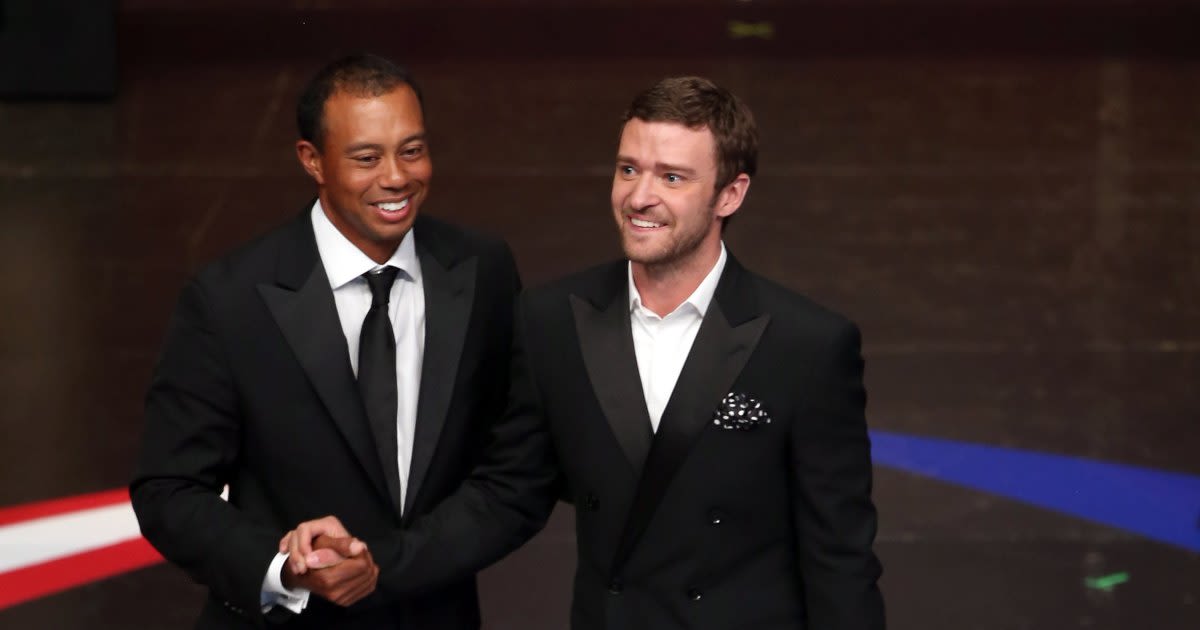 Justin Timberlake, Tiger Woods ‘Crying’ While Opening New Bar