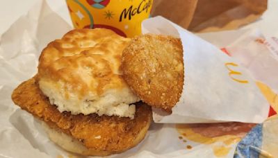 Here's Why McDonald's McChicken Biscuit Just Isn't Worth It