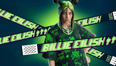 Billie Eilish es la nueva estrella del Fortnite Festival