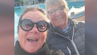 Lido reopens early to swimmers' delight
