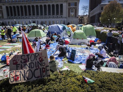 美國大學反以示威持續 白宮：拜登支持言論自由