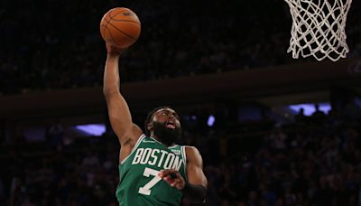 Best of Boston's Jaylen Brown dunking on his competition (sans one)