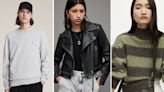 You can get up to 60% off at ALLSAINTS during its Mid Season Sale — save on leather jackets, sweatshirts, dresses and more