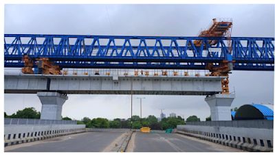 Mumbai-Ahmedabad Bullet Train: Bridge over Gorwa-Madhunagar flyover in Vadodara complete