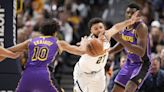 Lakers' five-game winning streak ends with loss to the Nuggets