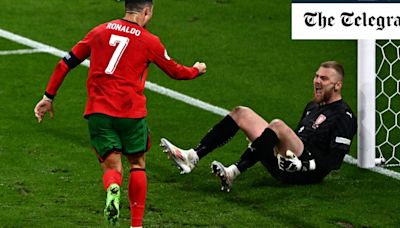 Cristiano Ronaldo taunts Czech Republic players after Portugal’s dramatic winner