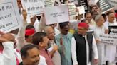 'Compulsion Of Govt Visible In Budget,' Say Opposition Leaders As INDIA Bloc Holds Protest In Parliament Complex