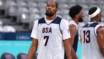 Olympics: Team USA 'confident' Kevin Durant plays vs. Serbia; Joel Embiid, Anthony Davis dealing with illness