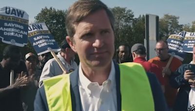 UAW President Shawn Fain vouches for Andy Beshear to be Harris’ VP pick