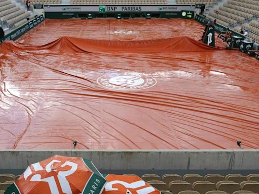 Por lluvia, se suspendió la jornada en Roland Garros: cuándo juegan los argentinos - Diario Río Negro