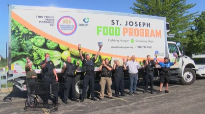 Fox Valley law enforcement agencies compete to ‘Arrest Hunger’ for St. Joseph Food Program