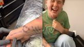 A woman who misspelled her own tattoo 'Everthing's Fine' accidentally sent backlash to the artist — but the permanent mistake has become more iconic online