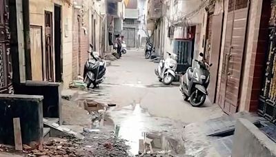 Choked sewer lines rile Gurbax Nagar residents in Amritsar