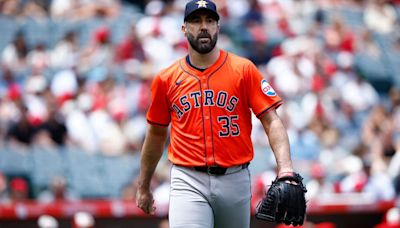 Houston Astros pitcher Justin Verlander placed on 15-day IL