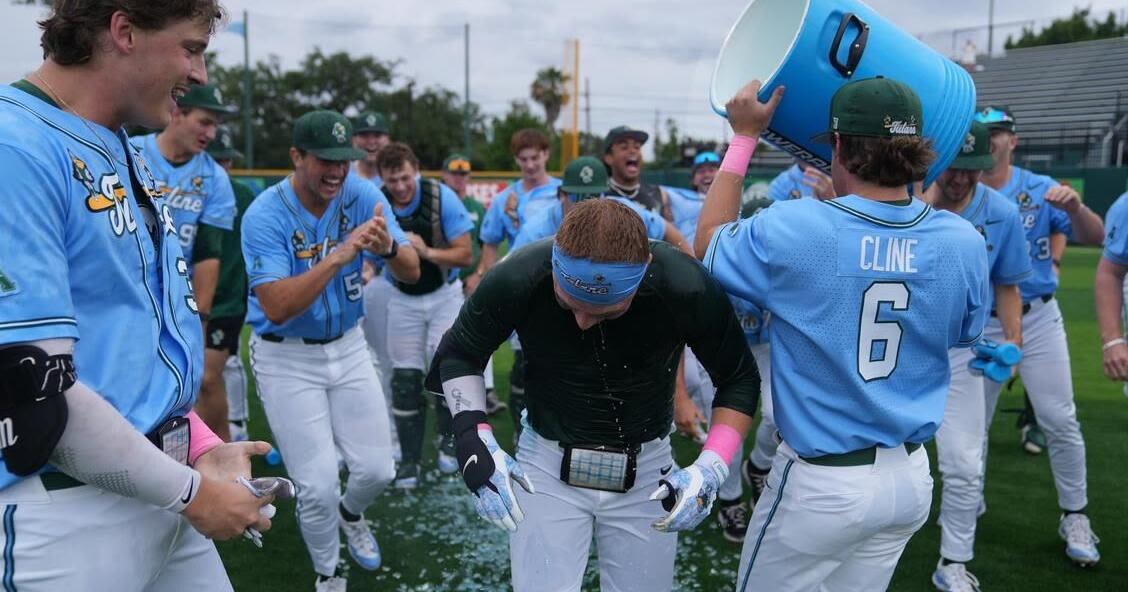 How sweep it is: former East Carolina player walks off Pirates as Green Wave brings out the brooms