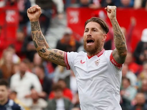 Sergio Ramos:"Estos partidos no se ganan mirando hacia atrás"