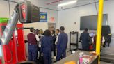 High school students learn in new automotive shop in Yonkers