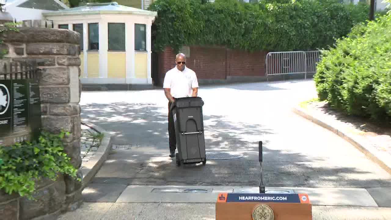 Adams unveils first official 'NYC Bin' for trash: Here are the new rules