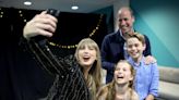 Prince William, George and Charlotte attend Taylor Swift concert