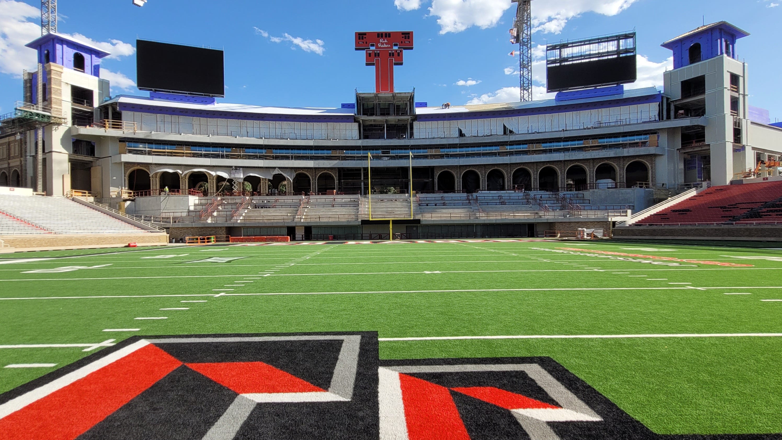 Watch a 360-degree view of Texas Tech football's Jones AT&T Stadium construction project