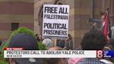 Pro-Palestinian protesters call for abolition of Yale Police Department