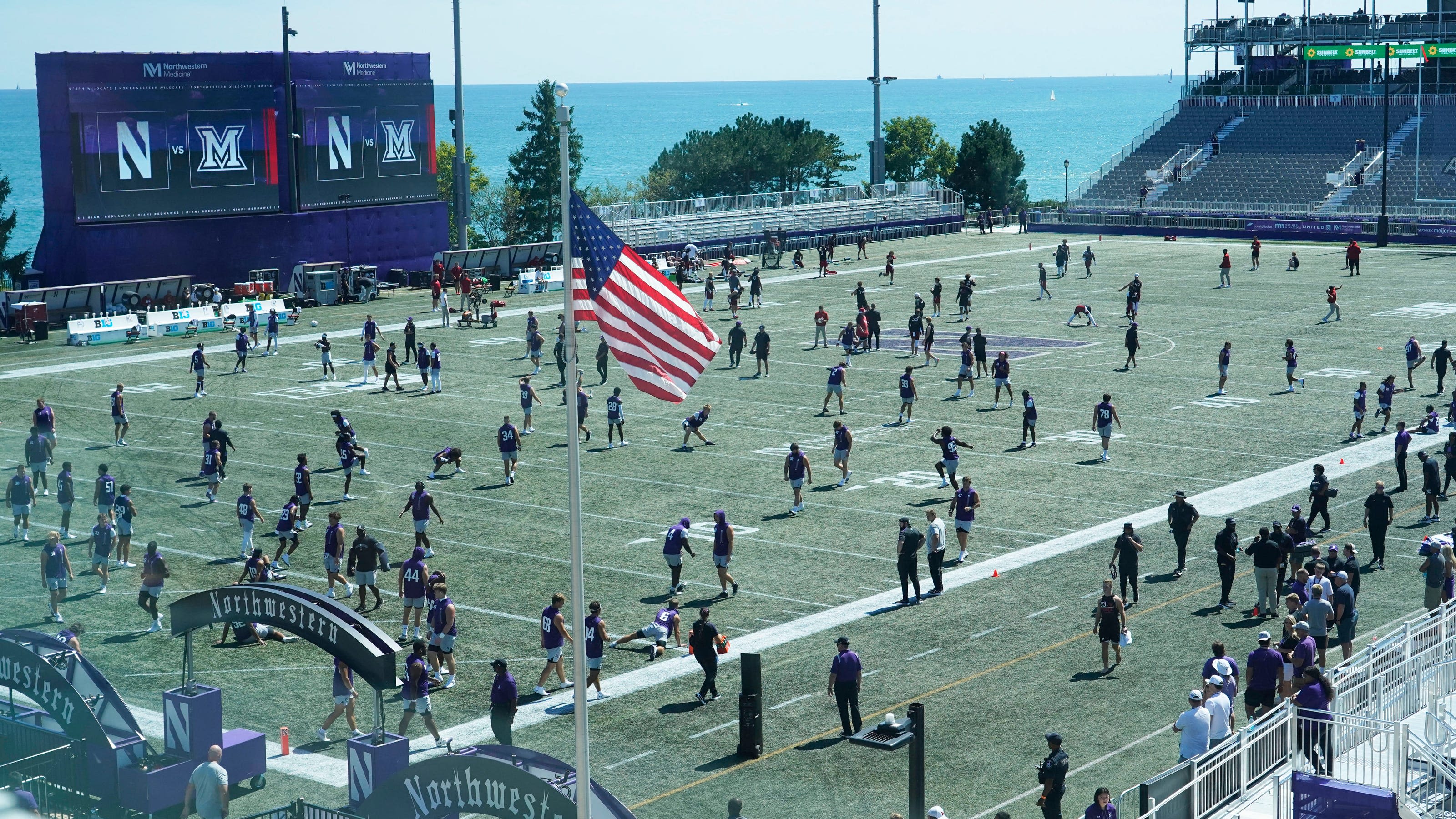 Why is Northwestern football playing in a temporary stadium? Ryan Field being demolished for new stadium