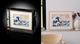 Make a splash by recreating Hokusai’s 'The Great Wave' with Legos