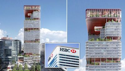 Iconic HSBC tower to have huge chunks carved out of it as part of revamp