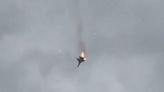 Watch: Russian jet explodes in fireball as it plunges into sea in Crimea