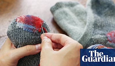 Darn it! How to mend holey socks at home