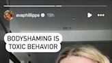 Ava Phillippe Calls Out Trolls Commenting on Her Appearance Online: 'Bodyshaming Is Toxic Behavior'