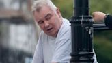 Fragile Eamonn Holmes seen using walking frame after meeting friends for lunch date