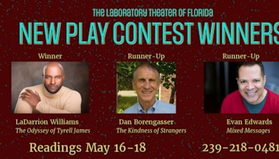 New Play Contest Readings in Ft. Myers/Naples at The Laboratory Theater of Florida 2024