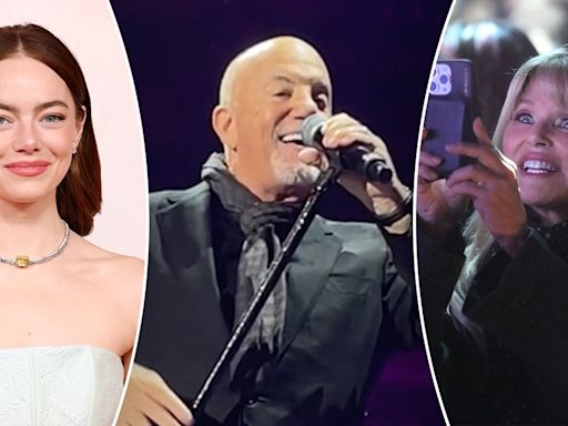 Emma Stone wants to use her birth name, Billy Joel serenades ex-wife Christie Brinkley