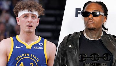 Podz gifts rapper Gunna signed Warriors jersey after Bay Area show