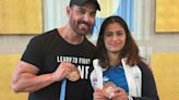 John Abraham poses with Manu Bhaker, netizens object to actor holding her bronze medal: ‘You didn’t even know her before Olympics’