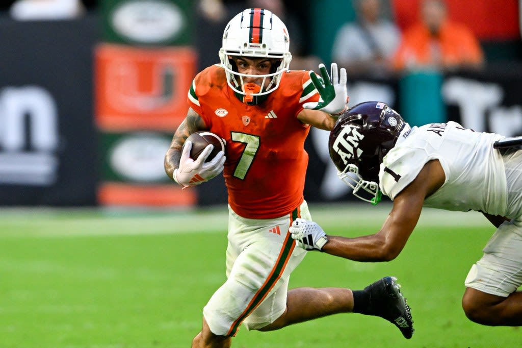 Hurricanes return deep receiver room, complemented by new transfers, freshmen