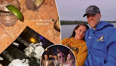 Caitlin Clark has wild night celebrating WNBA Draft with boyfriend, Iowa teammates