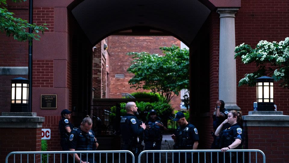 House hearing on George Washington University protest canceled after police clear out encampment and arrest over 30