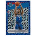 2020-21 Donruss Optic Tyrese Maxey Blue Velocity Prizm Rated Rookie RC #171
