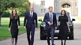 Princes William and Harry, and Kate and Meghan, Reunite at Windsor to Honor Queen Elizabeth II