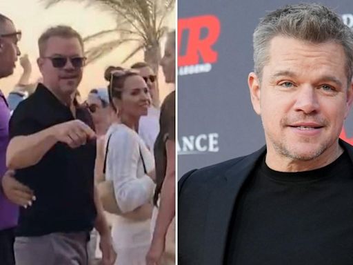 Matt Damon 'evacuated from Greek bar' in bomb scare