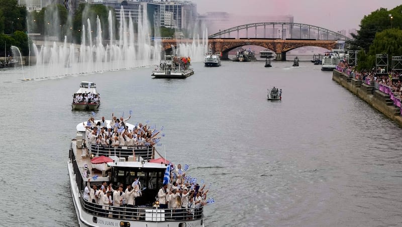 Paris Olympics open with first-ever river entrance by athletes