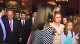 Queen Letizia pushed away by mother in law