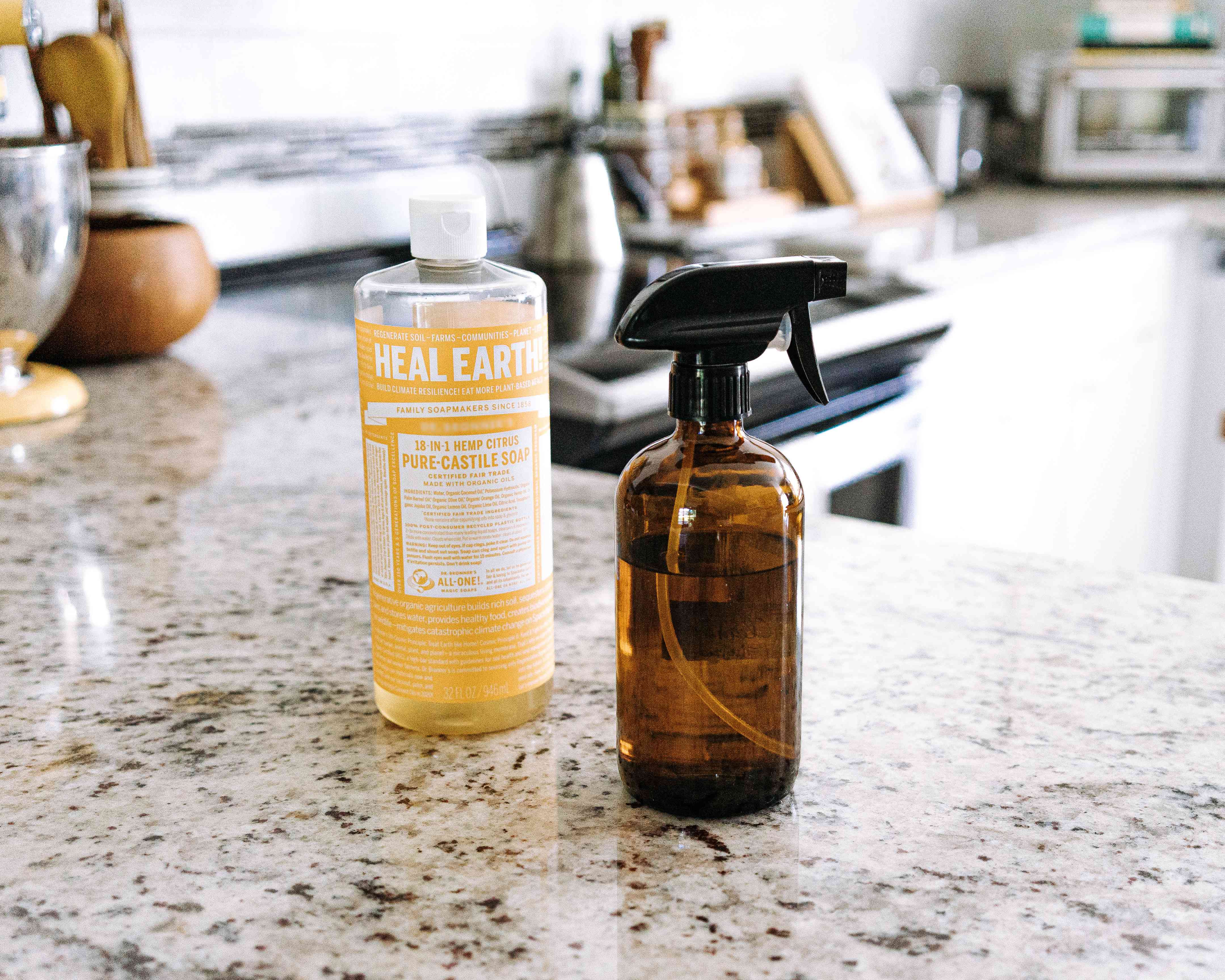 15 All-Natural Cleaning Sprays & Scrubs You Can Easily DIY at Home