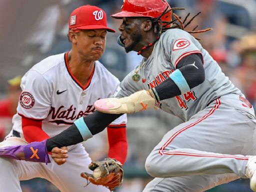 Dreams of contention for Elly De La Cruz and the Reds take a hit with a sweep at Washington